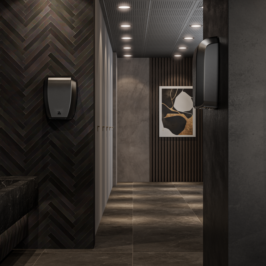 CompactDRI - dark washroom