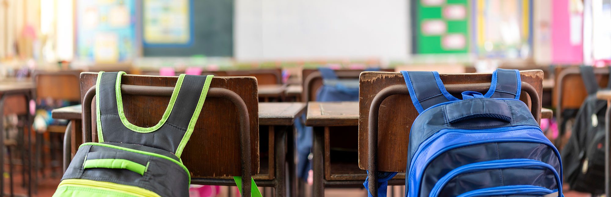 empty classroom